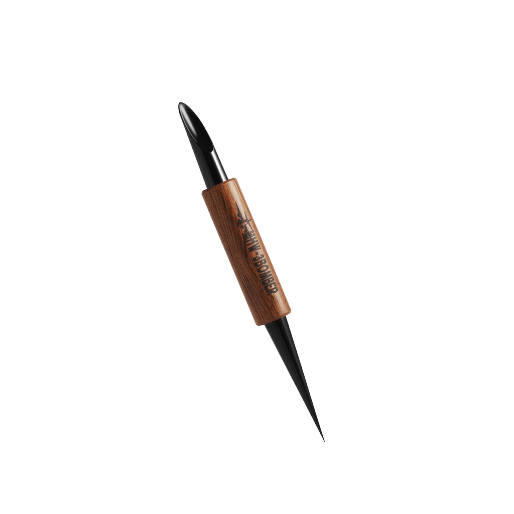 Coffee Art Needle-152mm-black-red rosewood
