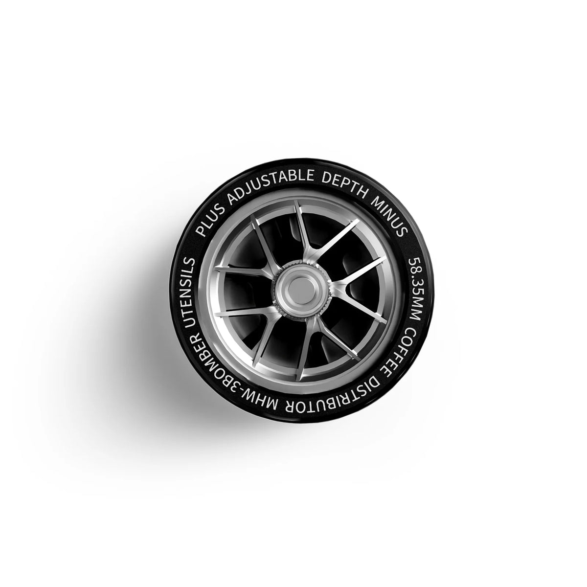 Yu Series-Infinite Coffee Distributor-Black-58.35mm