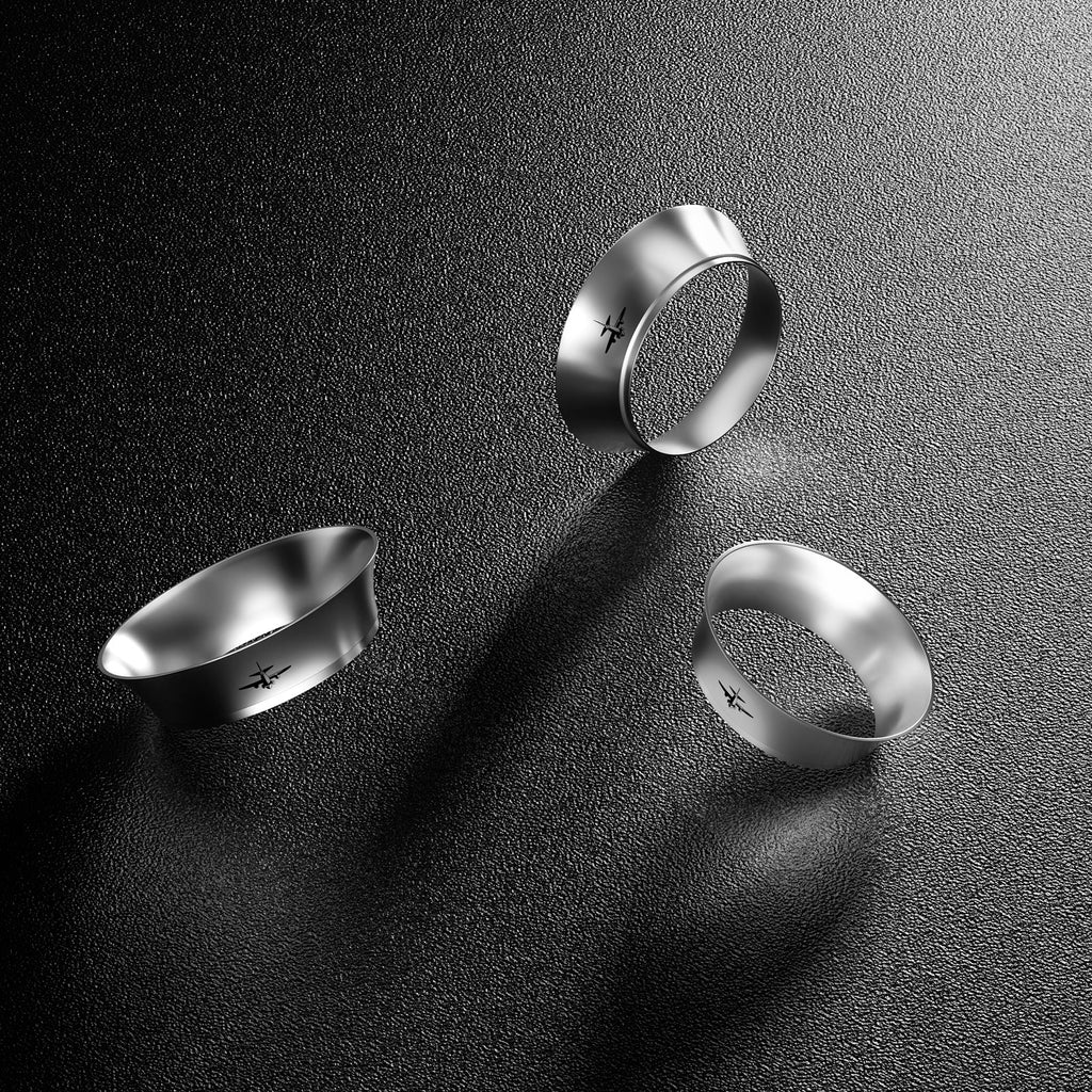Coffee Dosing Ring-58mm universal-silver
