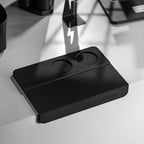 Silicone Pad-250*180mm-two holes-black