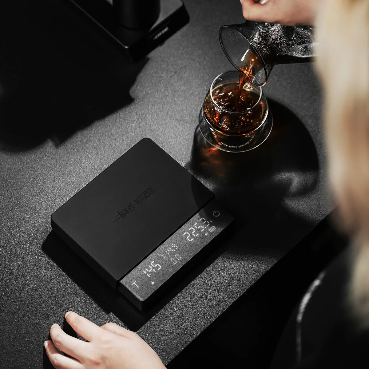 3BOMBER Cube Coffee Scale 3.0 Pro Max-Black