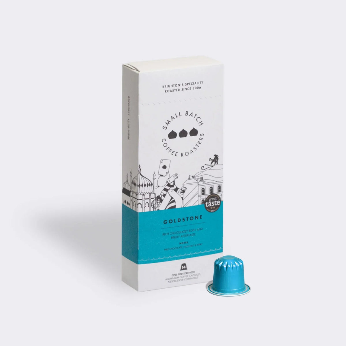 Small Batch Coffee Roasters Goldstone Espresso Blend｜英國獲獎拼配 咖啡膠囊