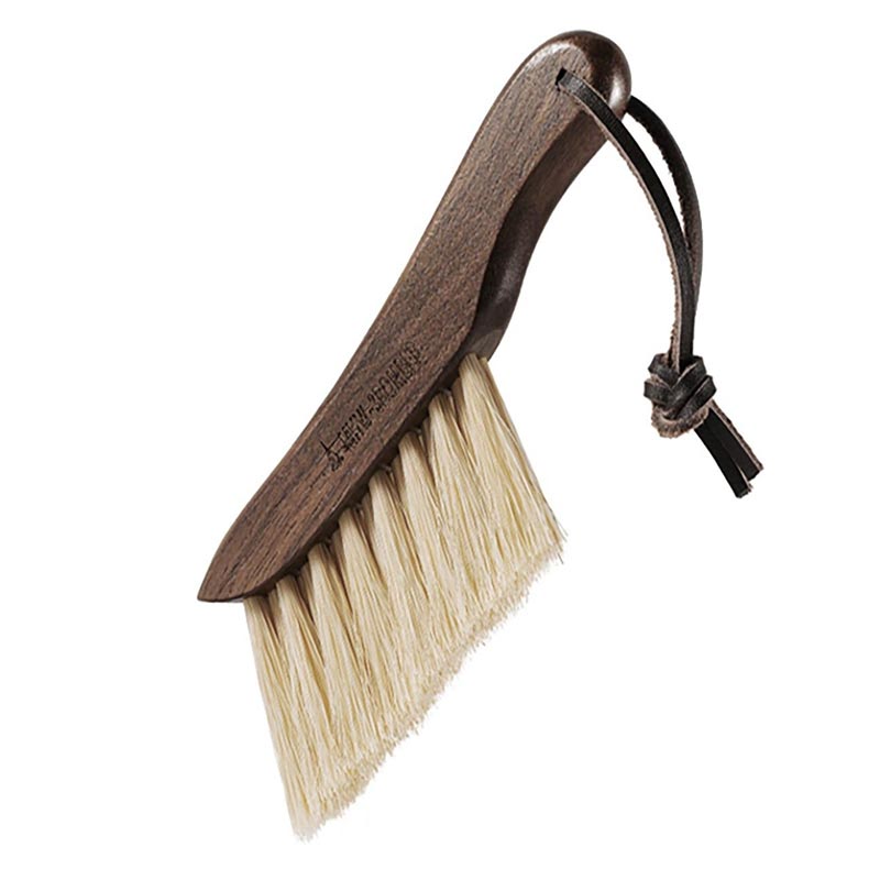Knife Brush-130mm*33mm-white-walnut+horse hair