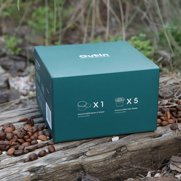 OUTIN Nano Portable Espresso Machine Filter Baskets Kit (6g-8g)
